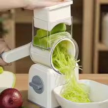 3-in-1 Manual Veg Cutter & Grater β Stainless Steel Kitchen Gadget