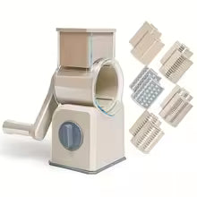 3-in-1 Manual Veg Cutter & Grater β Stainless Steel Kitchen Gadget