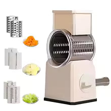 3-in-1 Manual Veg Cutter & Grater β Stainless Steel Kitchen Gadget