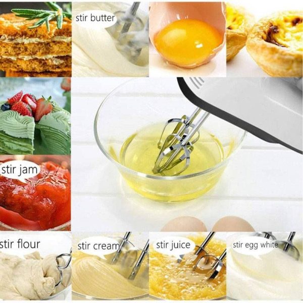 Scarlett DH-133 Hand Mixer – 7-Speed Electric Egg & Cake Beater