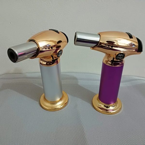 Refillable Jet Torch Lighter – Windproof for BBQ, Cigar & Kitchen