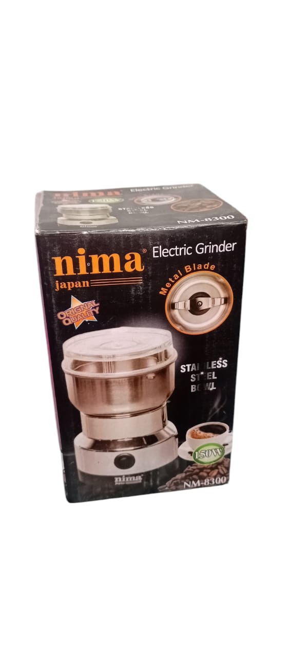 Nima Electric Coffee Grinder โ Multi-Purpose Spice & Bean Grinder (Stainless Steel)