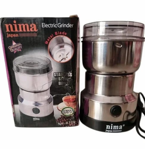 Nima Electric Coffee Grinder โ Multi-Purpose Spice & Bean Grinder (Stainless Steel)