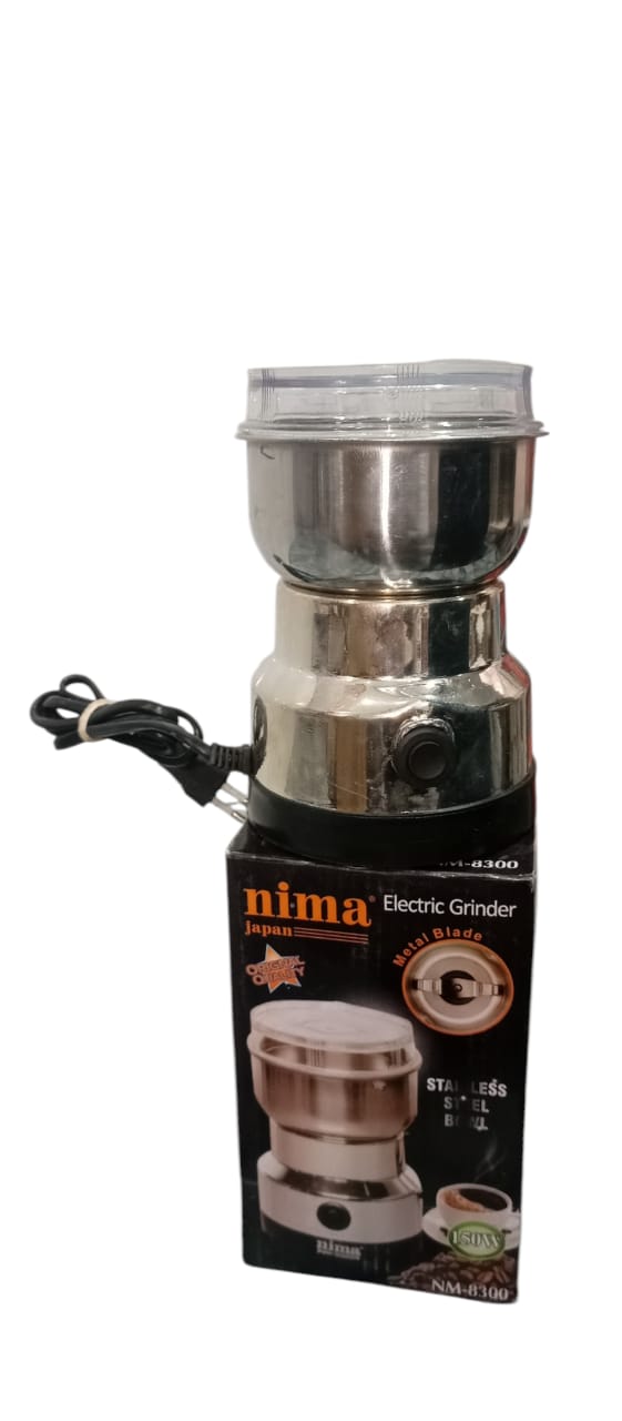 Nima Electric Coffee Grinder โ Multi-Purpose Spice & Bean Grinder (Stainless Steel)