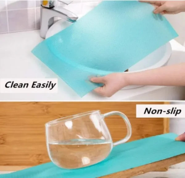 Refrigerator Mats & Shelf Liners – Waterproof, Washable, Multi Colors