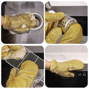 1 Pc Multipurpose Wire Dishwashing Glove | Heat-Resistant & Non-Scratch Cleaning Cloth