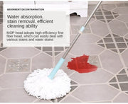 360° Rotating Magic Mop with Bucket | Microfiber Deep Cleaning Mop