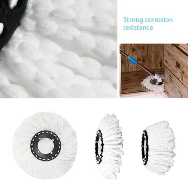 360° Rotating Magic Mop with Bucket | Microfiber Deep Cleaning Mop