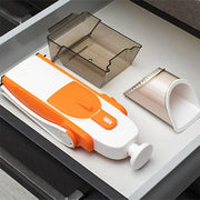 Brava Spring Adjustable Vegetable Slicer | Multipurpose Cutter for Kitchen