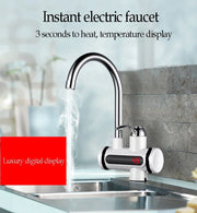 Electric Water Heating Faucet nw000403 | Instant Hot Water Tap for Kitchen & Bathroom | Display