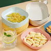10pcs Snack Plates 🍽️ | Creative Spit Bone Dish Set for Snacks & Seeds
