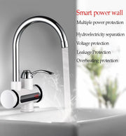 Electric Water Heating Faucet nw000403 | Instant Hot Water Tap for Kitchen & Bathroom | Display