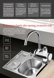 Electric Water Heating Faucet nw000403 | Instant Hot Water Tap for Kitchen & Bathroom | Display