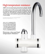 Electric Water Heating Faucet nw000403 | Instant Hot Water Tap for Kitchen & Bathroom | Display