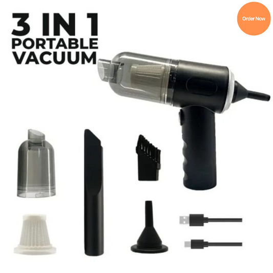 🌀 Powerful 3-in-1 Cordless Handheld Vacuum Cleaner