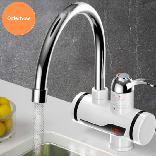 Electric Water Heating Faucet nw000403 | Instant Hot Water Tap for Kitchen & Bathroom | Display