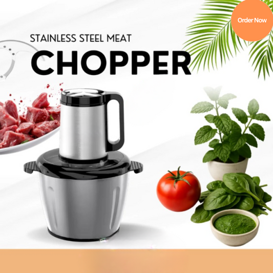 1000W Electric Meat Grinder & Food Chopper – 3L Powerful & Easy to Use