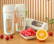 USB Rechargeable Juicer Blender | 8-Blade Portable Mini Blender | 350ml Personal Size (Random Color)