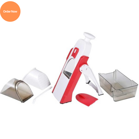 Brava Spring Adjustable Vegetable Slicer | Multipurpose Cutter for Kitchen