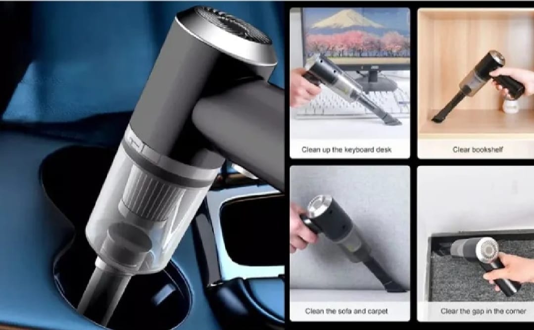🌀 Powerful 3-in-1 Cordless Handheld Vacuum Cleaner