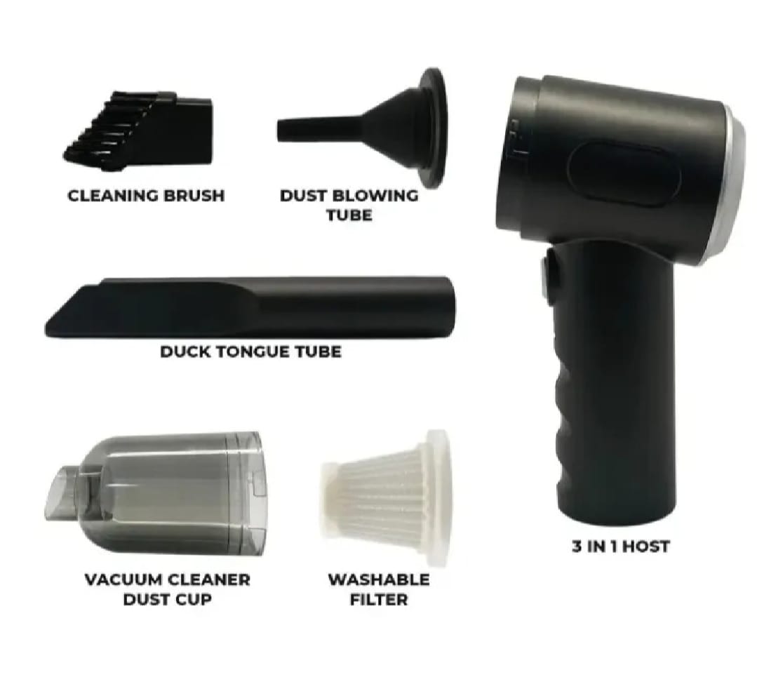 🌀 Powerful 3-in-1 Cordless Handheld Vacuum Cleaner
