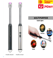 Rechargeable Arc Lighter – Windproof & Flameless with Safety Lock + 360° Flex Head