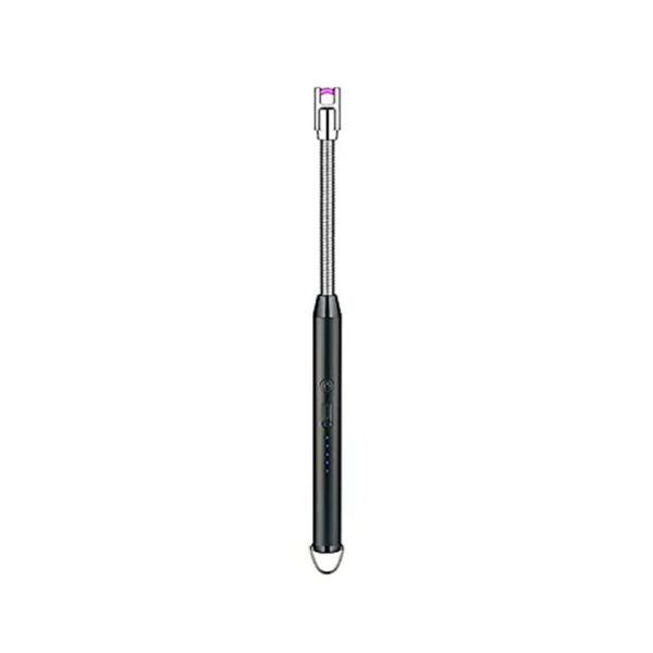 Rechargeable Arc Lighter – Windproof & Flameless with Safety Lock + 360° Flex Head