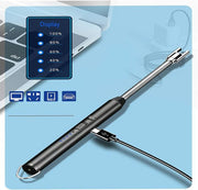 Rechargeable Arc Lighter – Windproof & Flameless with Safety Lock + 360° Flex Head