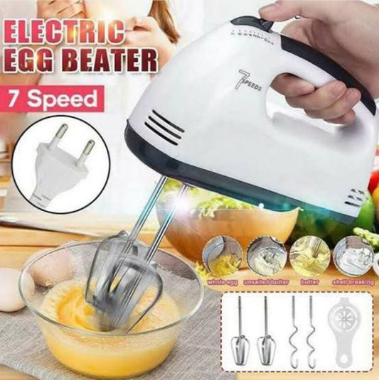 Scarlett DH-133 Hand Mixer – 7-Speed Electric Egg & Cake Beater