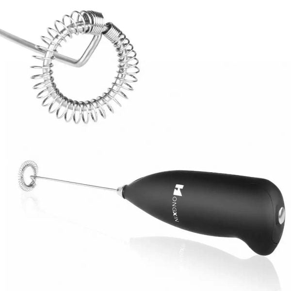 Electric Mini Egg Beater Whisk Mixer – Cell Operated Milk & Coffee Stirrer