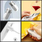 Heat Sealing Machine 2-in-1 | USB Rechargeable Mini Food Sealer & Cutter | Snack & Plastic Bag Sealer