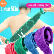 Silicone Bath Towel Scrubber – Single Side Body Cleaner