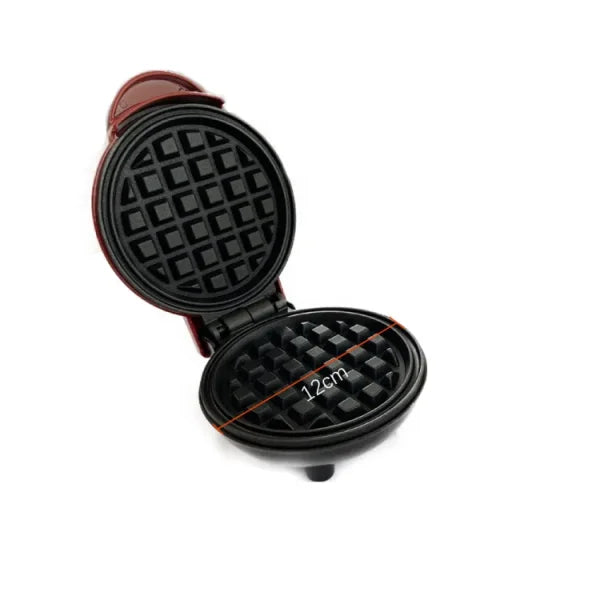 Mini Waffle Maker 🍽️ | Non-Stick, Easy Clean – Random Color