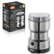 Raf R.7113 Electric Coffee & Spice Grinder – Stainless Steel