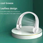 Portable Bladeless Neck Fan | Rechargeable Hands-Free Fan (Random Color)