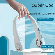 Portable Bladeless Neck Fan | Rechargeable Hands-Free Fan (Random Color)