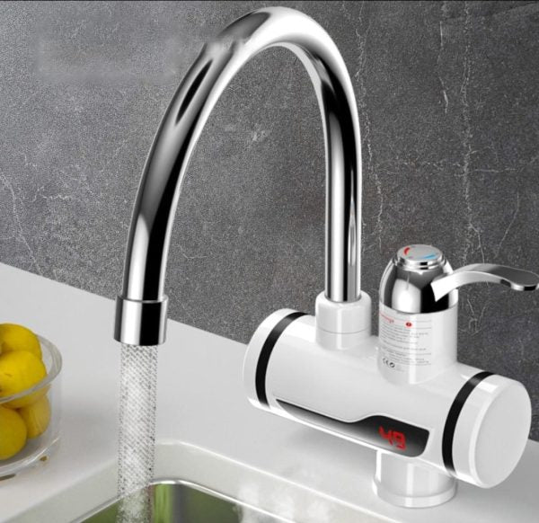 Electric Water Heating Faucet nw000403 | Instant Hot Water Tap for Kitchen & Bathroom | Display