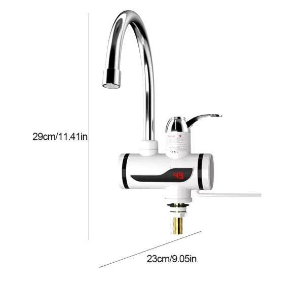 Electric Water Heating Faucet nw000403 | Instant Hot Water Tap for Kitchen & Bathroom | Display