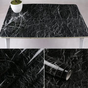 Marble Wall Sticker for Kitchen & Cabinets – Self Adhesive, Oilproof (60×200cm)