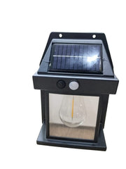Solar Wall Lamp BK-888 | Waterproof Outdoor Night Light
