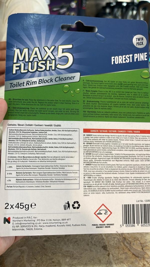 Toilet Rim Block Cleaner | Long-Lasting Freshness & Deep Cleaning