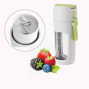 USB Rechargeable Juicer Blender | 8-Blade Portable Mini Blender | 350ml Personal Size (Random Color)