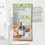 3-in-1 Manual Veg Cutter & Grater – Stainless Steel Kitchen Gadget