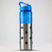 600ml Travel Water Bottle with Ice Pack & Sipper – Gym & School Use